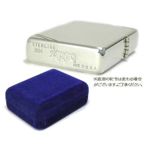 藤139 Zippo オイルライター 純銀 STERLING ZIPPO（ジッポー） 27 スターリングシルバー アーマー 純銀 サテーナ