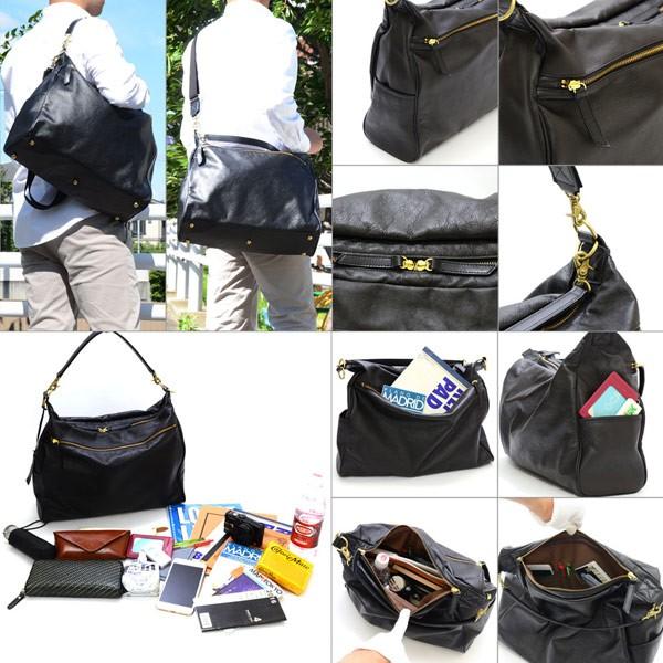 ショルダーバッグ　ビジネスバッグ　ステュディオサイレン【16407】馬革　トートバッグ　メンズバッグ 日本製 豊岡製鞄 メンズ かばん カバン　鞄　プレゼント　父の日　誕生日　敬老の日　送料無料 ステュディオサイレン ショルダーバッグ 豊岡製鞄 馬革 ブラック 16407