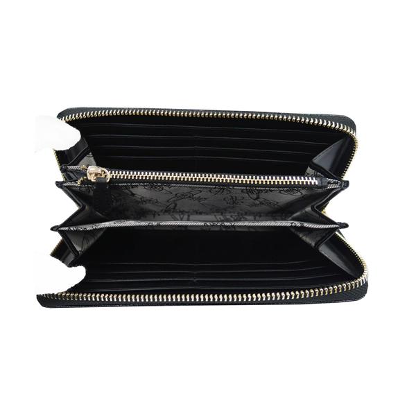 極美品　ヴィヴィアンウエストウッド　エマ　折り財布　オーブ　レザー　ブラック Vivienne Westwood（ヴィヴィアンウエストウッド） DIAMANTE 財布