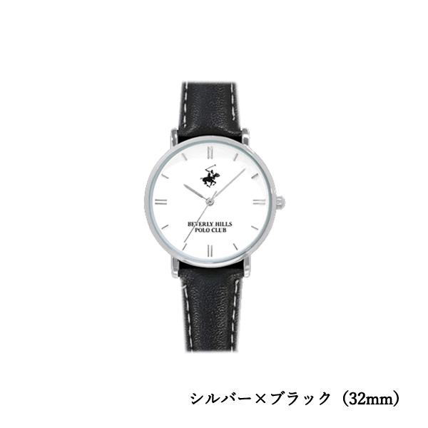 ビバリーヒルズポロクラブ レディース 腕時計 レザーベルト シンプル 