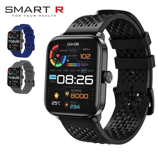 スマートウォッチ レディース メンズ ユニセックス 多機能 GPS Android iOS対応 スマートR F19 全3色 | SMART R