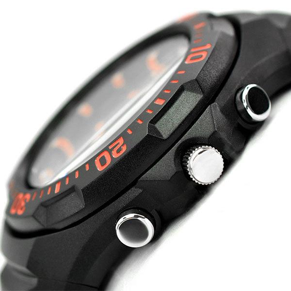 シチズン CITIZEN Q&Q キューキュー SOLARMATE ソーラーメイト クロノグラフ メンズ 腕時計 ブラック レッド ピンク 選べる2種類 H034-006 H034-007 |  | 06