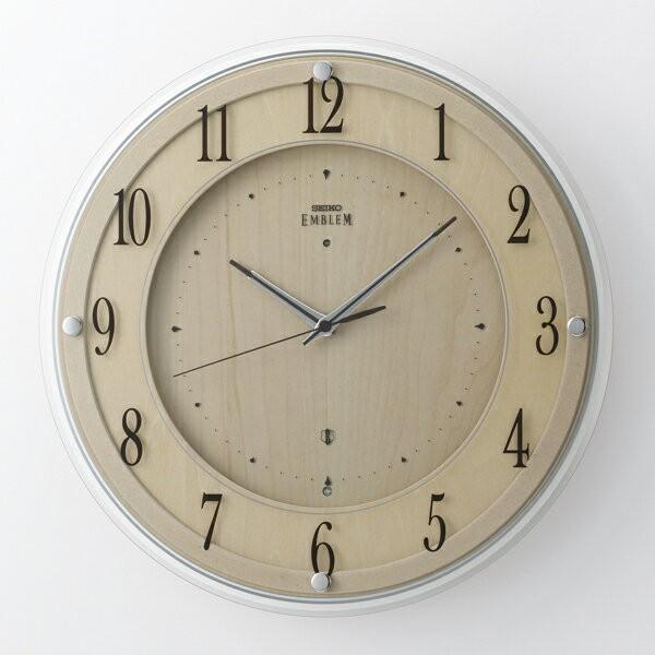 【セイコークロック EMBLEM】 セイコークロック スタンダード エンブレム 電波掛け時計 アナログ HS558B
