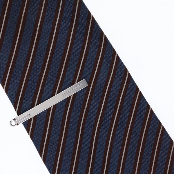 サルバトーレフェラガモ ネクタイピン メンズ シルバー ブランド SF-77