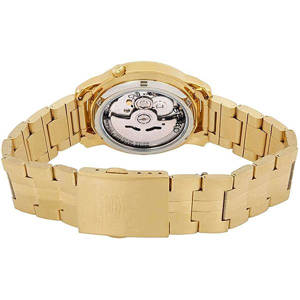 SEIKO 5 SNKL86K1 機械式 自動巻き アナログ メンズ 腕時計 ゴールド