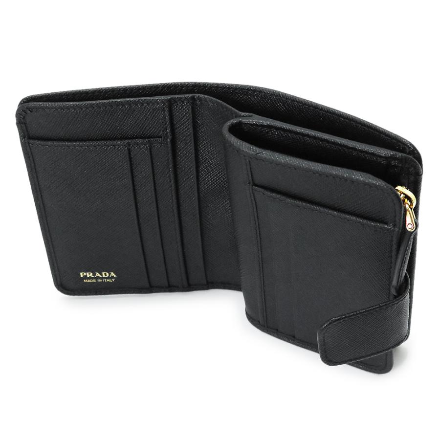 PRADA プラダ 折財布 レディース 財布 二つ折り サフィアーノ PRADA プラダ 折財布 レディース 財布 二つ折り サフィアーノ