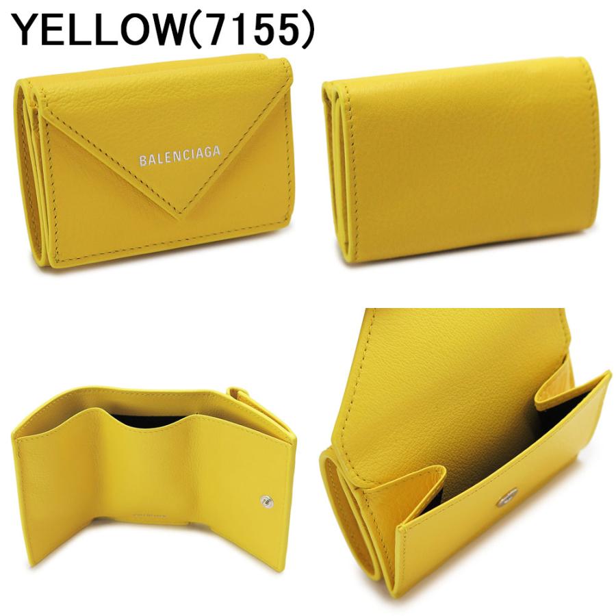 バレンシアガ 折財布 レディース 391446 DLQ0N ペーパー ミニ  