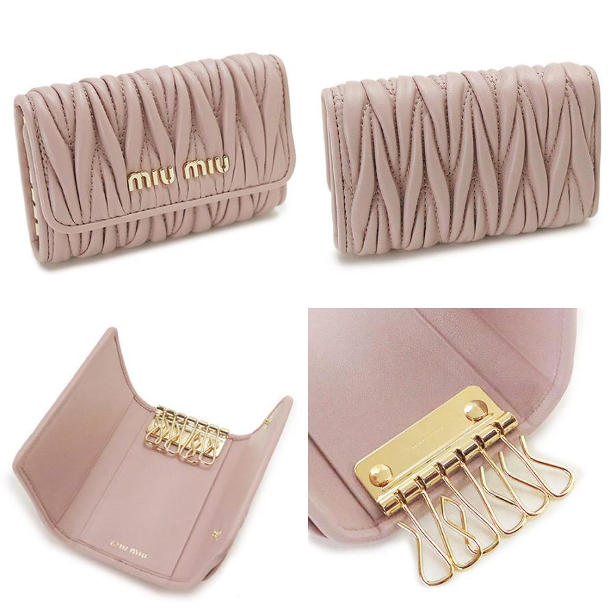 日本お得セール ミュウミュウ キーケース レディース 5PG222 N88