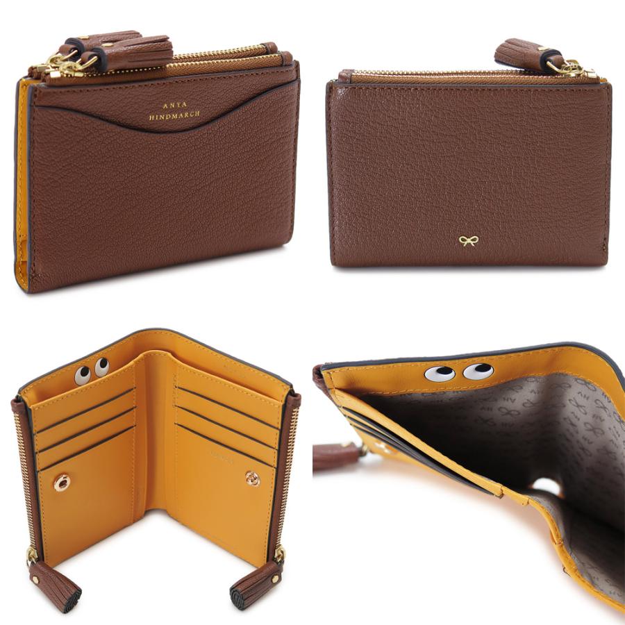アニヤ ハインドマーチ 【二つ折り財布】PEEPING EYES ANYA HINDMARCH アニヤハインドマーチ 折財布 レディース