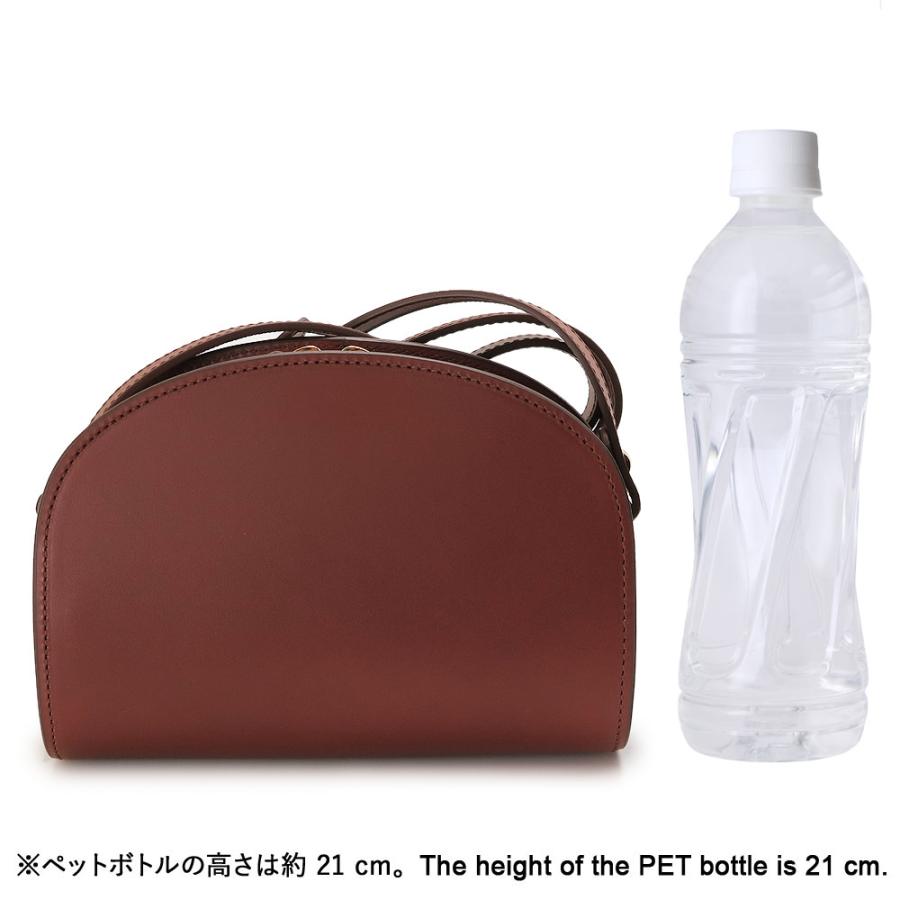並行輸入品 A.P.C. APC アーペーセー ショルダーバッグ レディース DEMI LUNE MINI PXAWV F61392 ミニ デミルーン ポシェット ハーフムーン 半月型 レザーの画像