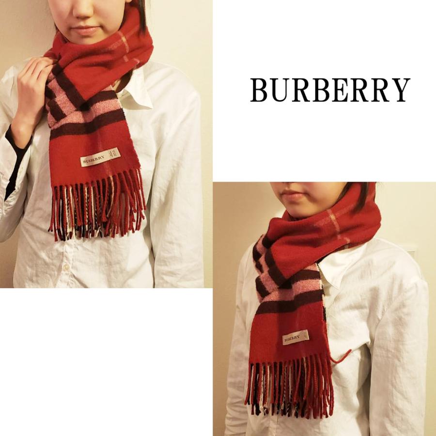 バーバリー マフラー レディース / メンズ ジャイアントチェック