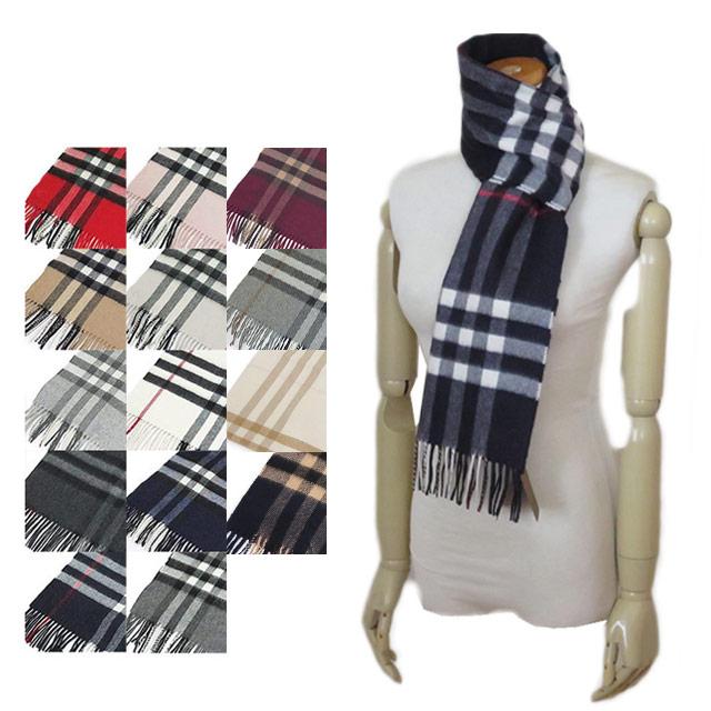 バーバリー マフラー レディース / メンズ ジャイアントチェック