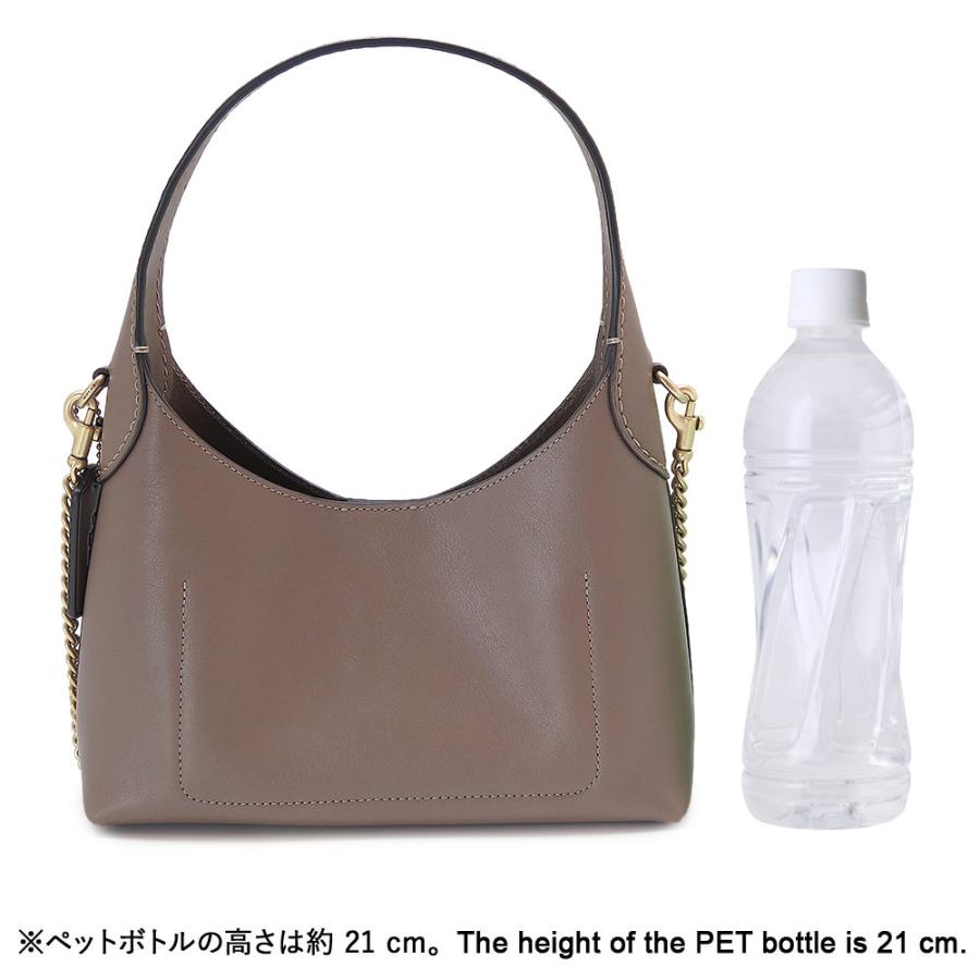 コーチ ショルダーバッグ レディース ブルックリン ハンドバッグ レザー ダークストーン ブラウン系 COACH CW614 B4CBD COACH（コーチ） ショルダーバッグ レディース ブルックリン