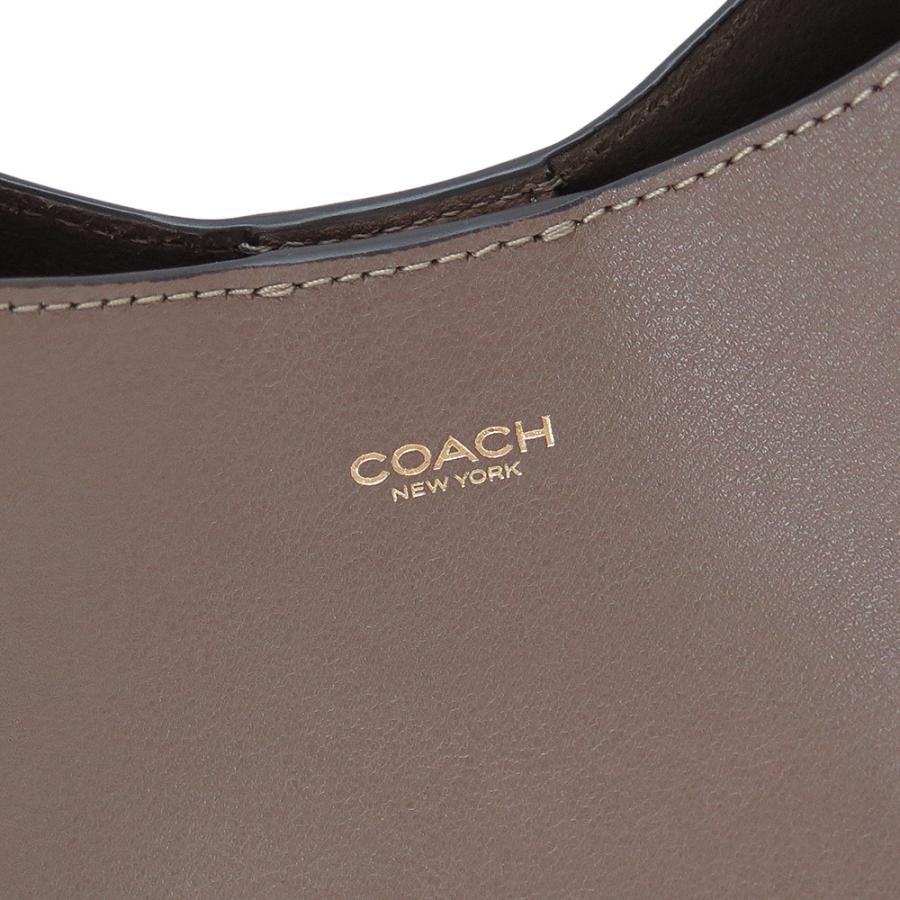 コーチ ショルダーバッグ レディース ブルックリン ハンドバッグ レザー ダークストーン ブラウン系 COACH CW614 B4CBD COACH（コーチ） ショルダーバッグ レディース ブルックリン