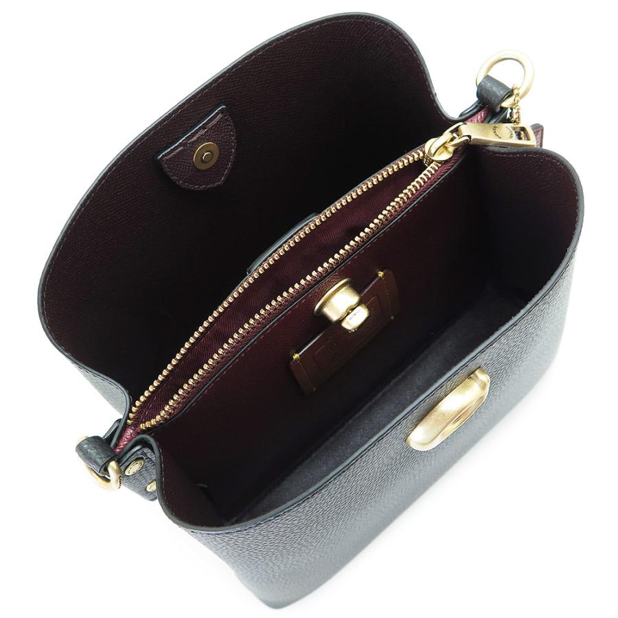 ◆新品◆COACHバッグ バケットバッグ C3916 ブラックショルダーバッグ コーチ COACH COACH ショルダーバッグ Willow Bucket C3916 （B4/BLACK