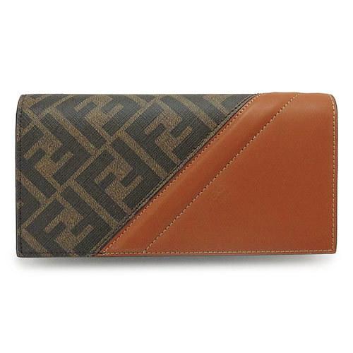 フェンディ 長財布 メンズ 7m0264 Afb4 F1dza Ffロゴ ファブリック ブラウン Fendi Fendicontinental 1pia 通販 Yahoo ショッピング