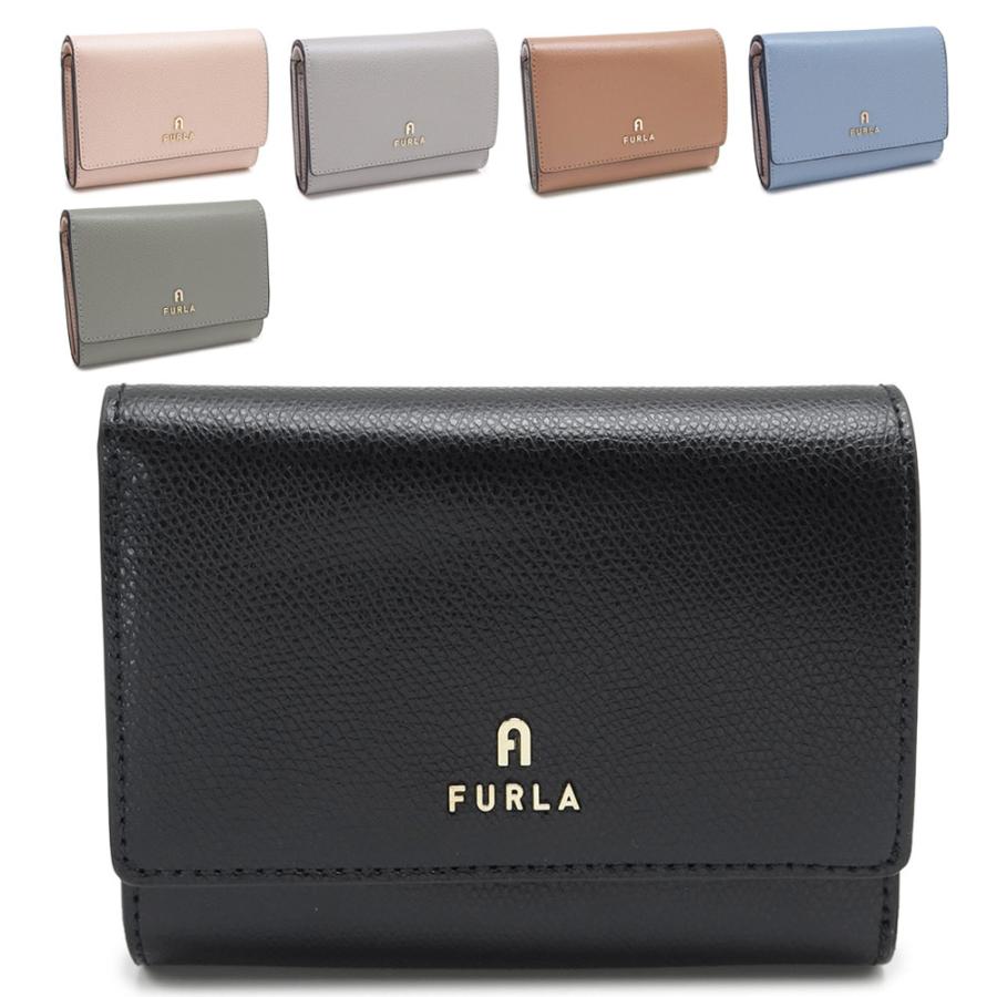 FURLAカメリアコンパクト財布М　二つ折り新品ブラック✕gold 楽天市場】フルラ 折財布 レディース カメリア コンパクト ウォレット