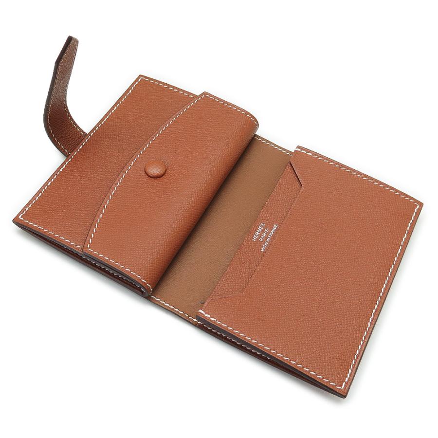 HERMES 財布　二つ折り　べアン　レザー　ブラウン 楽天市場】【財布】HERMES エルメス ベアン 2つ折長財布 二つ折り長