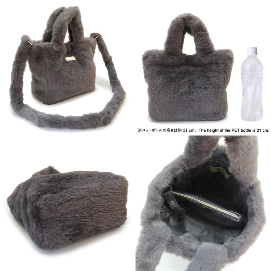 並行輸入品 ヘルノ ハンドバッグ レディース ショルダーバッグ フェイクファー エコファー ポーチ付き BAG00012D 12422 HERNO 2025年秋冬新作 | HERNO | 12