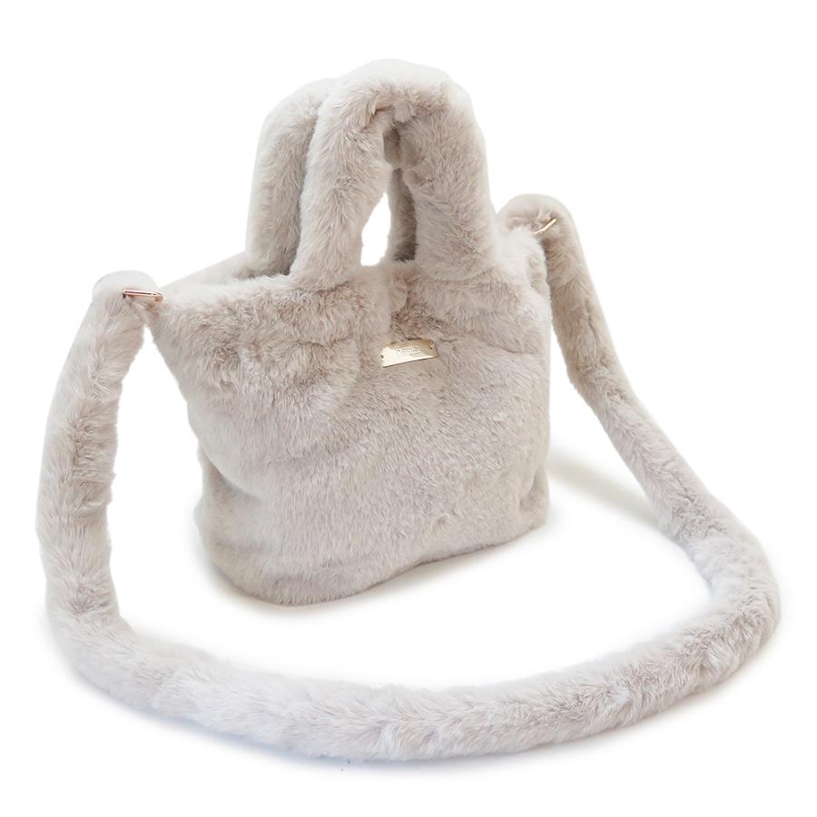 並行輸入品 ヘルノ ハンドバッグ レディース ショルダーバッグ フェイクファー エコファー ポーチ付き BAG00012D 12422 HERNO 2025年秋冬新作 | HERNO | 04