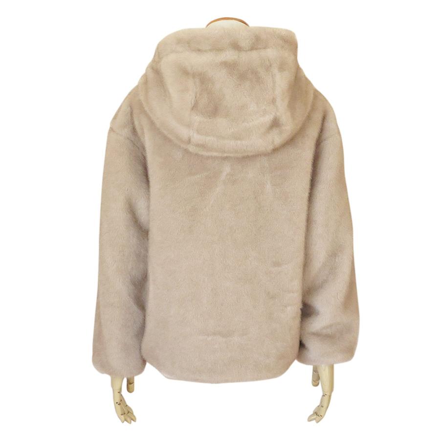 並行輸入品 ヘルノ ファージャケット レディース ボンバージャケット アウター フェイクファー エコファー GI000318D 12739 HERNOの画像