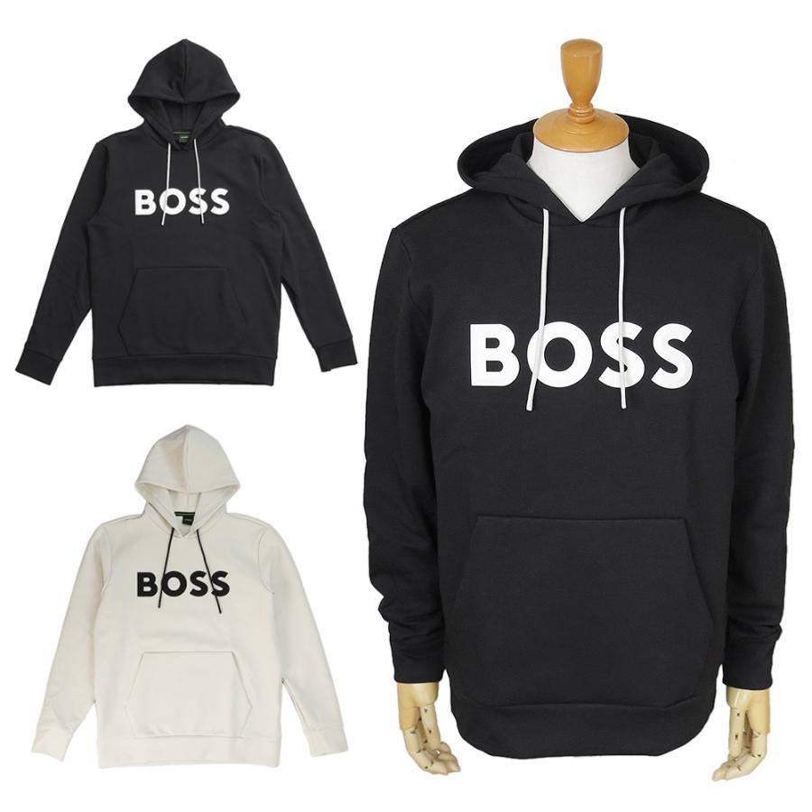 HUGO BOSS 新品未使用メンズ　スウェットパーカーL HUGO BOSS (ヒューゴボス) ラインロゴ スウェット フルジップ パーカー
