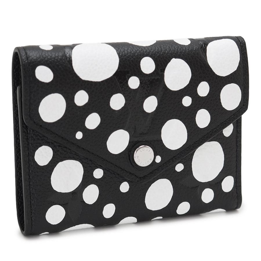 美品 Louis Vuitton 草間彌生ドット柄 折り財布 LOUIS VUITTON 訳あり ルイヴィトン × 草間彌生 折財布