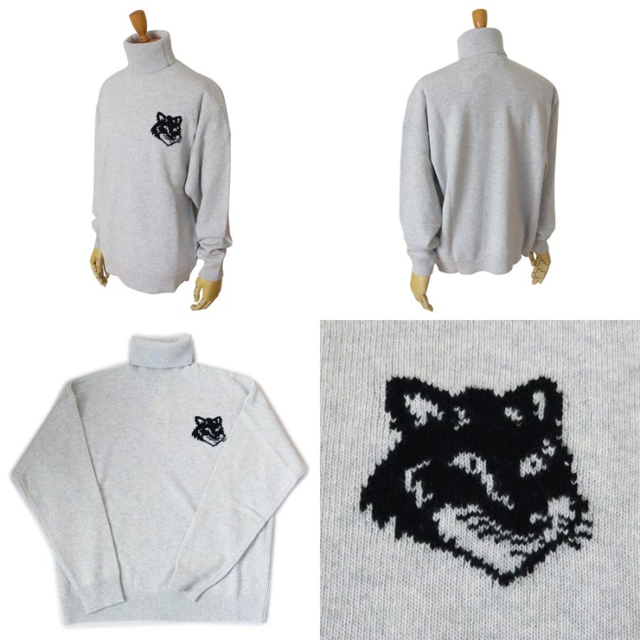 MAISON KITSUNE メゾンキツネ タートルネック セーター メンズ MAISON KITSUNE メゾンキツネ タートルネック セーター メンズ