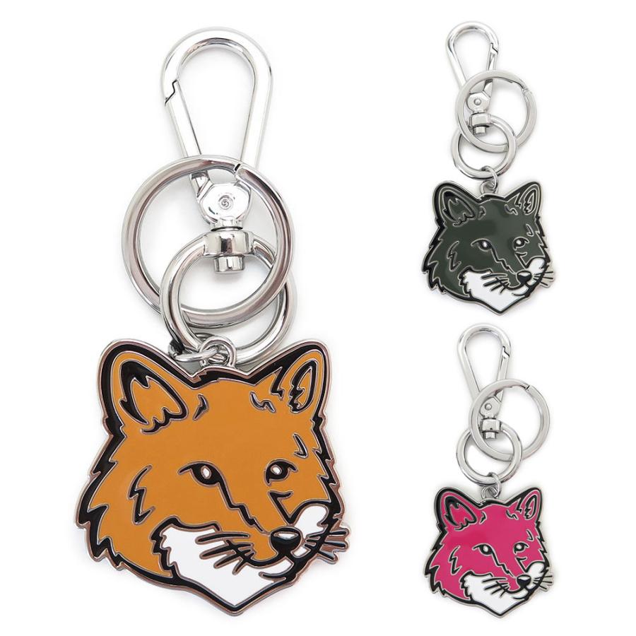 MAISON KITSUNE メゾンキツネ キーホルダー ボールド フォックス MAISON KITSUNE メゾンキツネ キーホルダー ボールド フォックス
