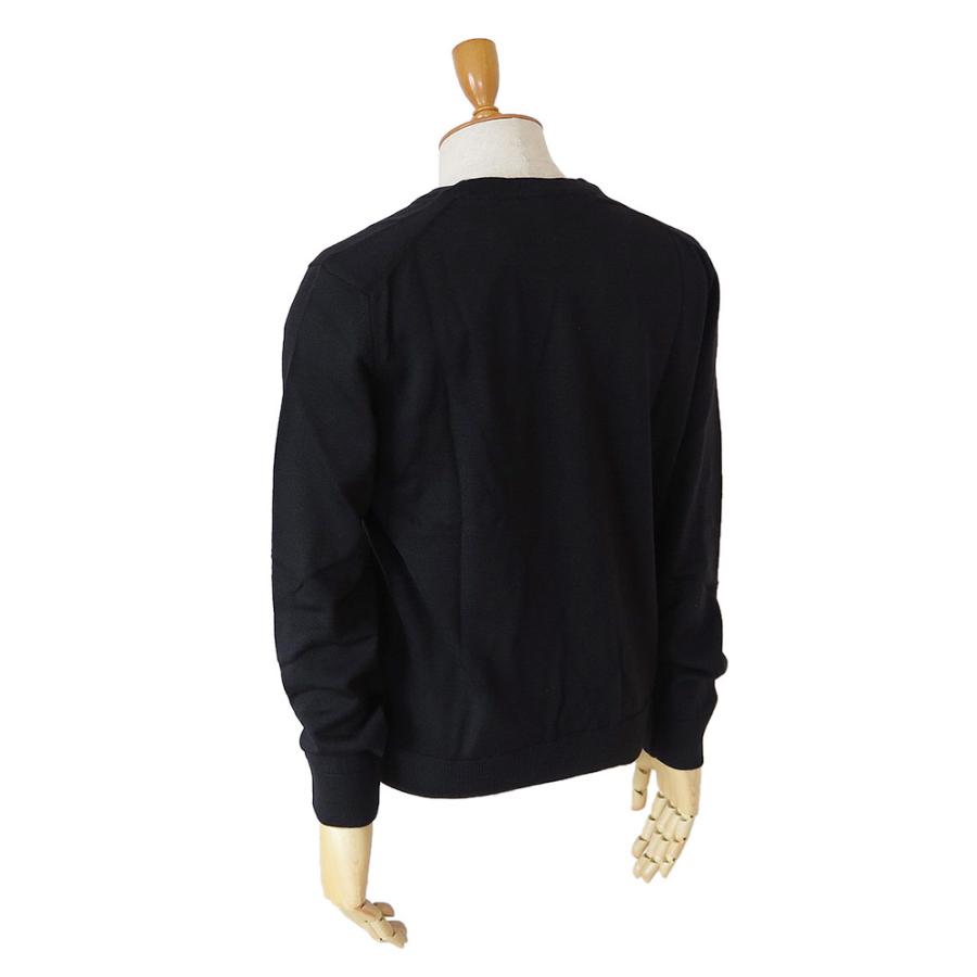 並行輸入品 メゾンキツネ セーター メンズ LM00811KT1036 P199 ニット 長袖 ボールド フォックス ヘッド パッチ レギュラーサイズ ブラック MAISON KITSUNE 爆買_3