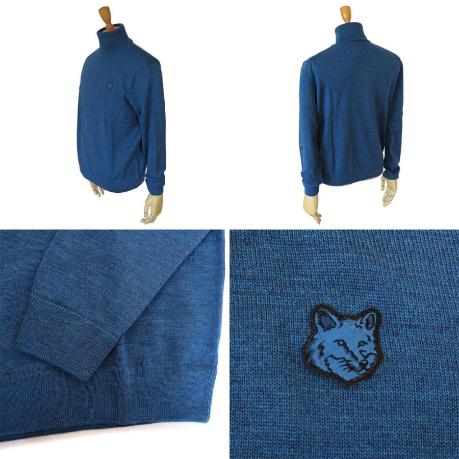 ✨極美品✨ メゾンキツネ　タートルネック　ハイネックニット　セーター　S MAISON KITSUNE（メゾン キツネ） 並行輸入品 タートルネック セーター