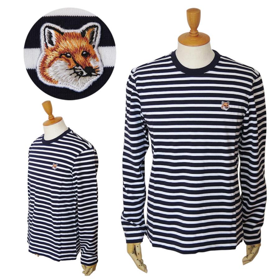 MAISON KITSUNE メゾンキツネ Tシャツ 長袖 メンズ LM00105KJ0044 S480 