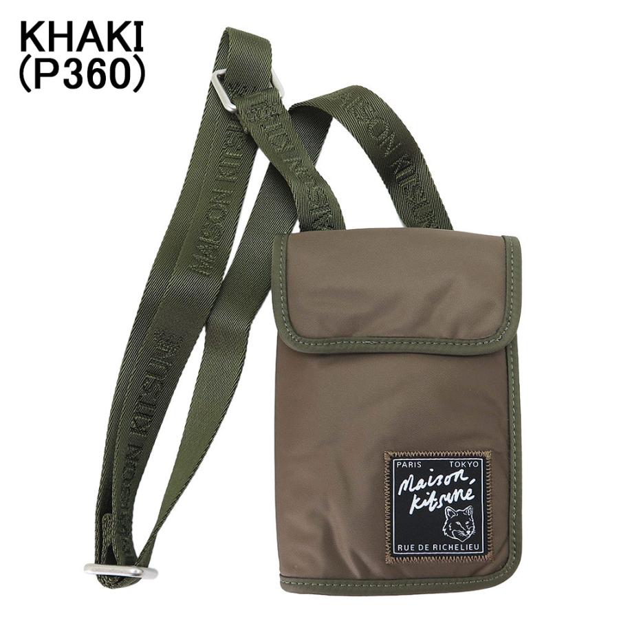 MAISON KITSUNE（メゾン キツネ） 並行輸入品 ネックポーチ 