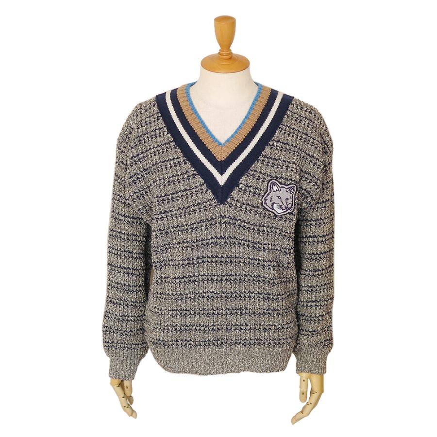 MAISON KITSUNE メゾンキツネ セーター メンズ LM00803KT1095 MAISON KITSUNE メゾンキツネ セーター メンズ LM00803KT1095