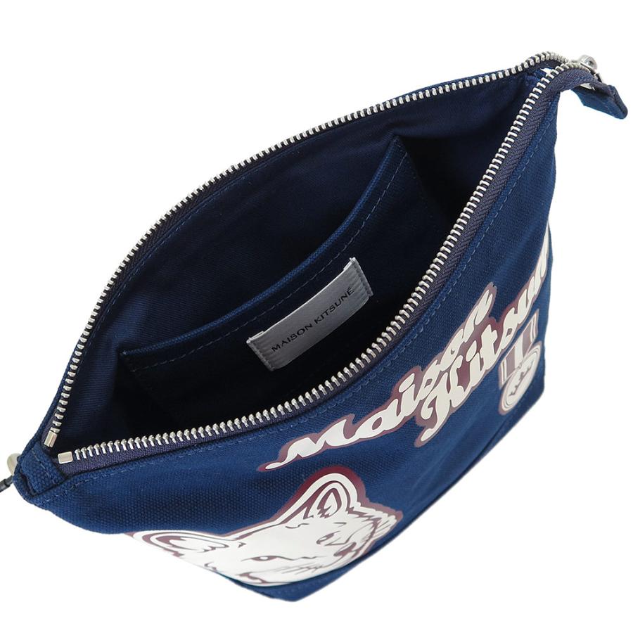 MAISON KITSUNE メゾンキツネ ポーチ LW05302WW0083 P476 バーシティ  