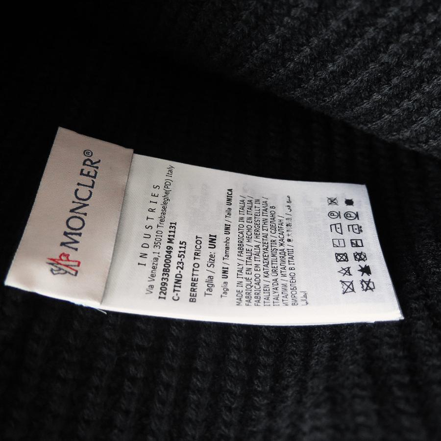MONCLER モンクレール ニットキャップ 3B00049 M1131 ビーニー MONCLER モンクレール ニットキャップ 3B00049 M1131 ビーニー