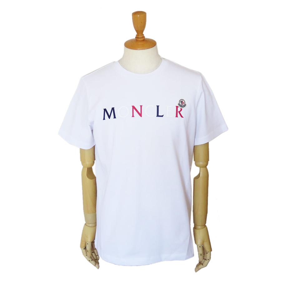 モンクレール Tシャツ 半袖 メンズ 8c 90t 001 トリコロール ロゴ オプティカルホワイト Mo8c 1pia 通販 Yahoo ショッピング