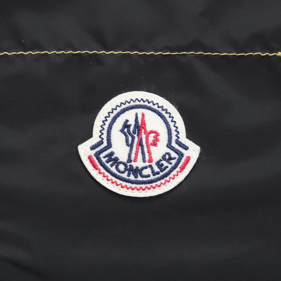モンクレール MONCLER ジャケット メンズ ARRAKIS 1A00114 53A5E 999 ウインドブレーカー レインコート ステッチ ロゴパッチ ブラック 2026年春夏新作の画像