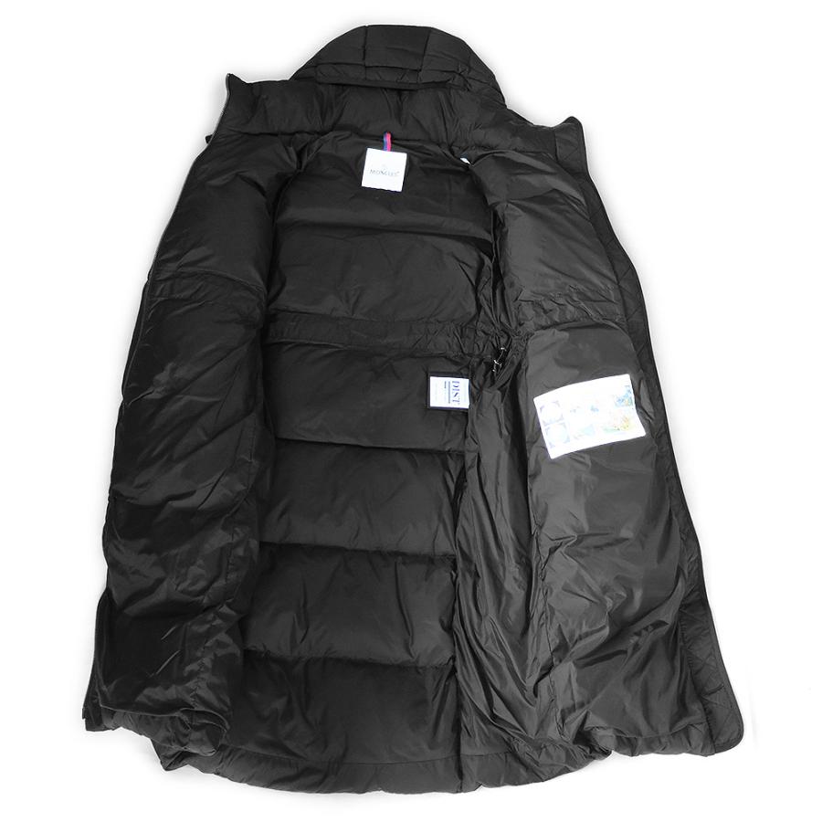 モンクレール ロング ダウンジャケット レディース BROUFFIER 1C00012 53A5E 999 ブフィエ ダウンコート アウター ブラック MONCLER｜1pia｜05