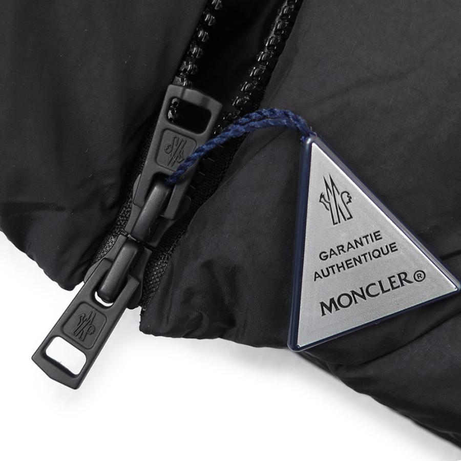 モンクレール ダウンジャケット メンズ CITALA 1A00015 5396L 999 ダウンコート アウター ロゴパッチ ブラック 黒 MONCLER｜1pia｜09