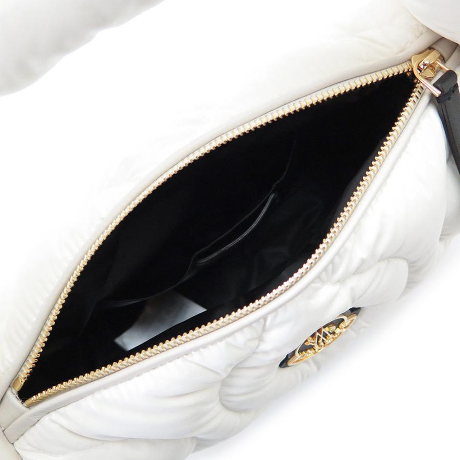 モンクレール ハンドバッグ レディース DELILAH 5C00001 M2974 034 ホーボーバッグ ダウン キルティング ホワイト MONCLER 爆買の画像
