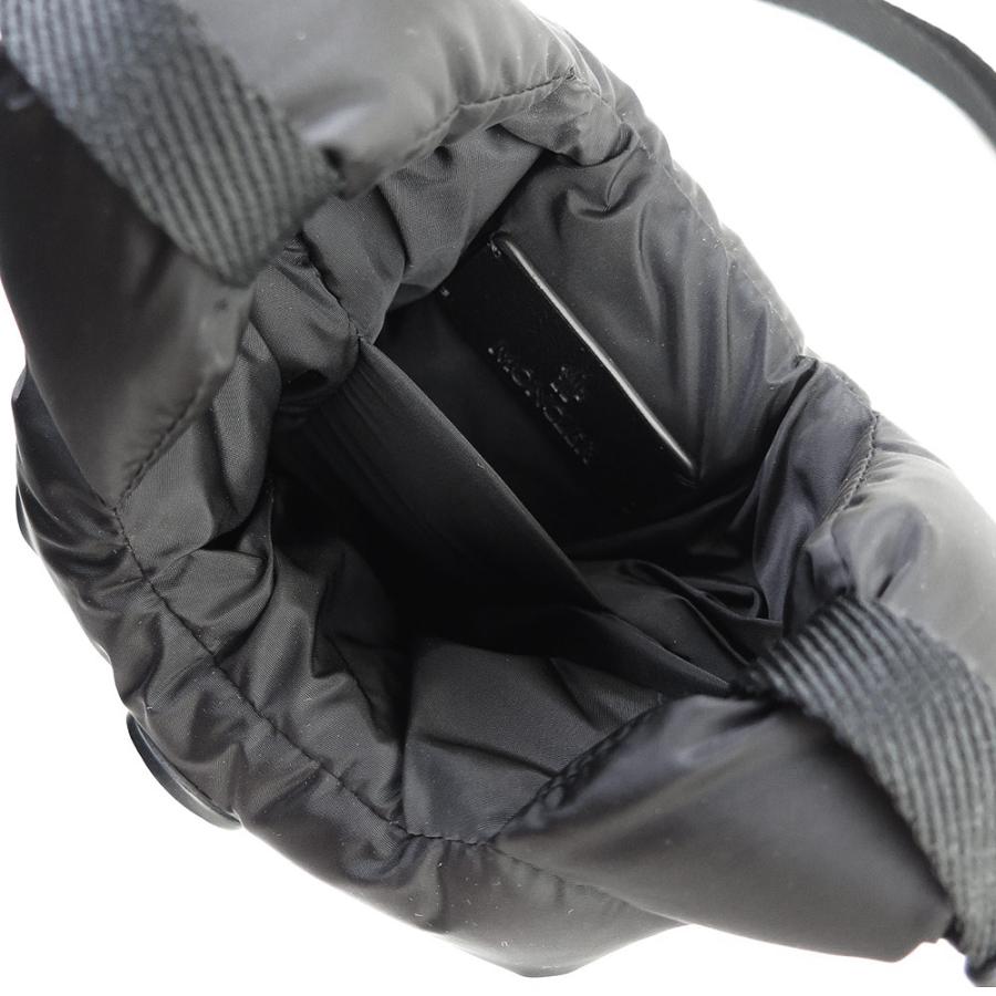 MONCLE モンクレール レザー ショルダーバッグ ブラック モンクレール/ショルダーバッグ/MOMMY BAG/黒/ナイロンの買取