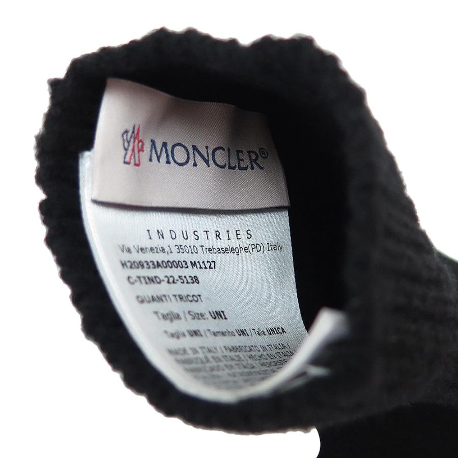 MONCLER（モンクレール） ニット グローブ 手袋 3A00003 M1127 999
