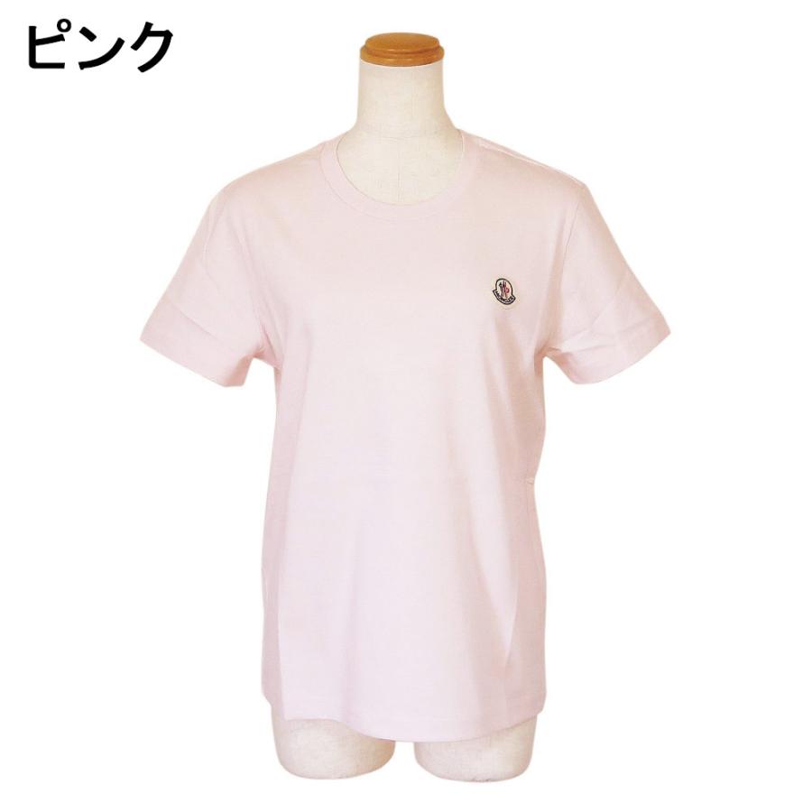 モンクレール MONCLER Tシャツ 半袖 3枚セット レディース 8C00054 89B8U 3PI トップス ロゴパッチ コットン クルーネック 2026年春夏新作の画像