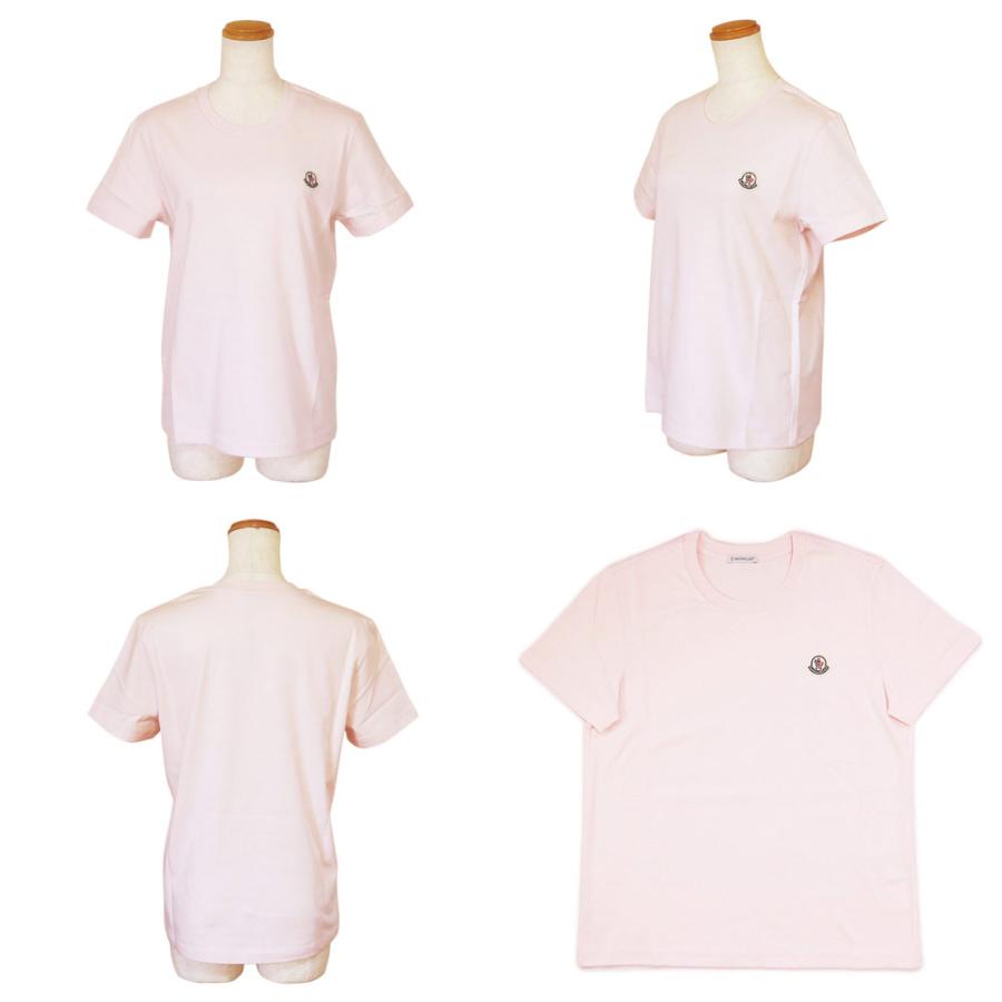 モンクレール MONCLER Tシャツ 半袖 3枚セット レディース 8C00054 89B8U 3PI トップス ロゴパッチ コットン クルーネック 2026年春夏新作の画像
