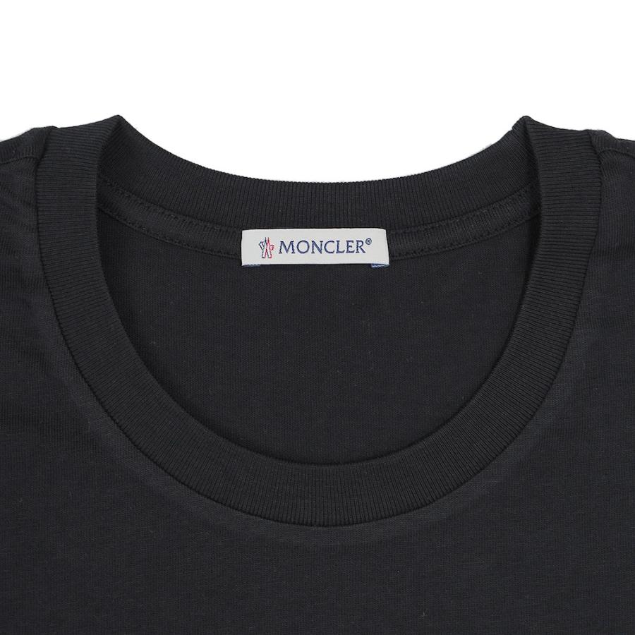 モンクレール MONCLER Tシャツ 半袖 3枚セット レディース 8C00054 89B8U 3PI トップス ロゴパッチ コットン クルーネック 2026年春夏新作の画像