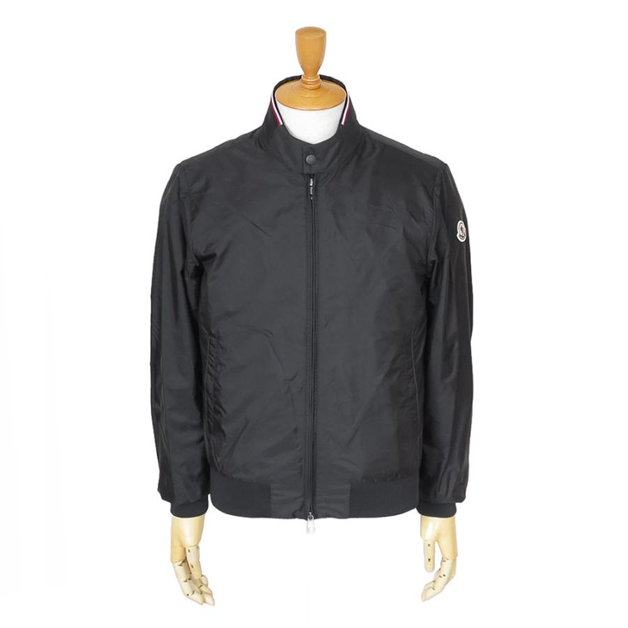 モンクレール MONCLER ジャケット メンズ REPPE 1A00161 68352 999 ウインドブレーカー レインコート トリコロール エンボスロゴ ブラック 2026年春夏新作の画像