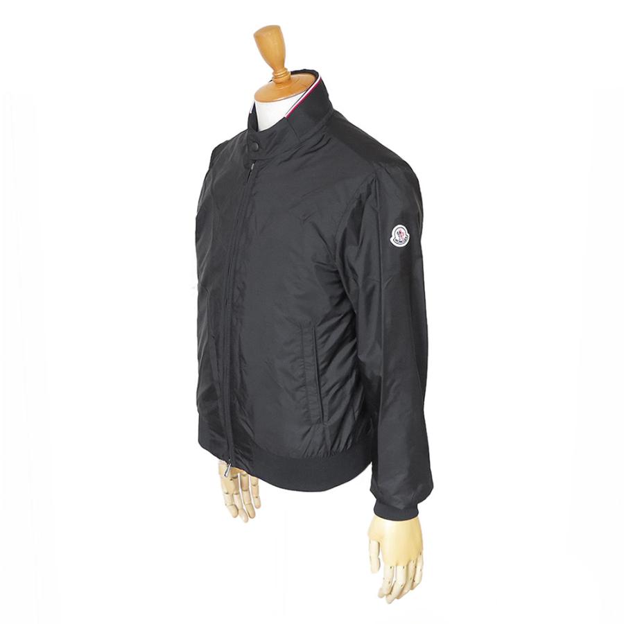 モンクレール MONCLER ジャケット メンズ REPPE 1A00161 68352 999 ウインドブレーカー レインコート トリコロール エンボスロゴ ブラック 2026年春夏新作の画像