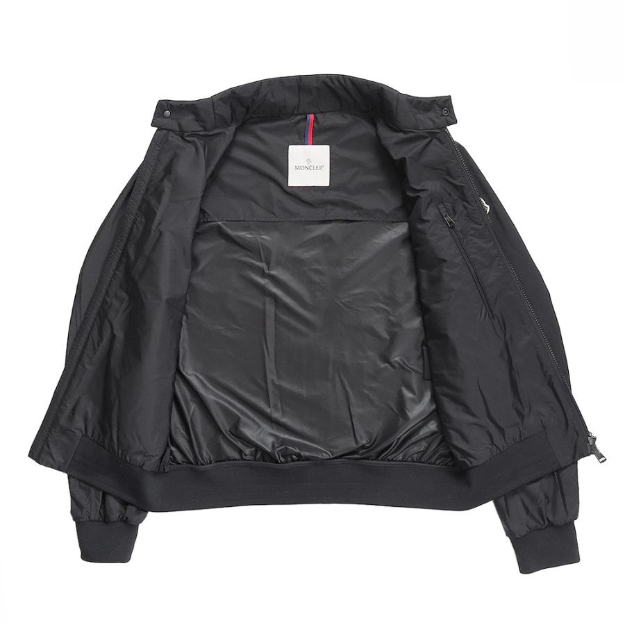 モンクレール MONCLER ジャケット メンズ REPPE 1A00161 68352 999 ウインドブレーカー レインコート トリコロール エンボスロゴ ブラック 2026年春夏新作の画像