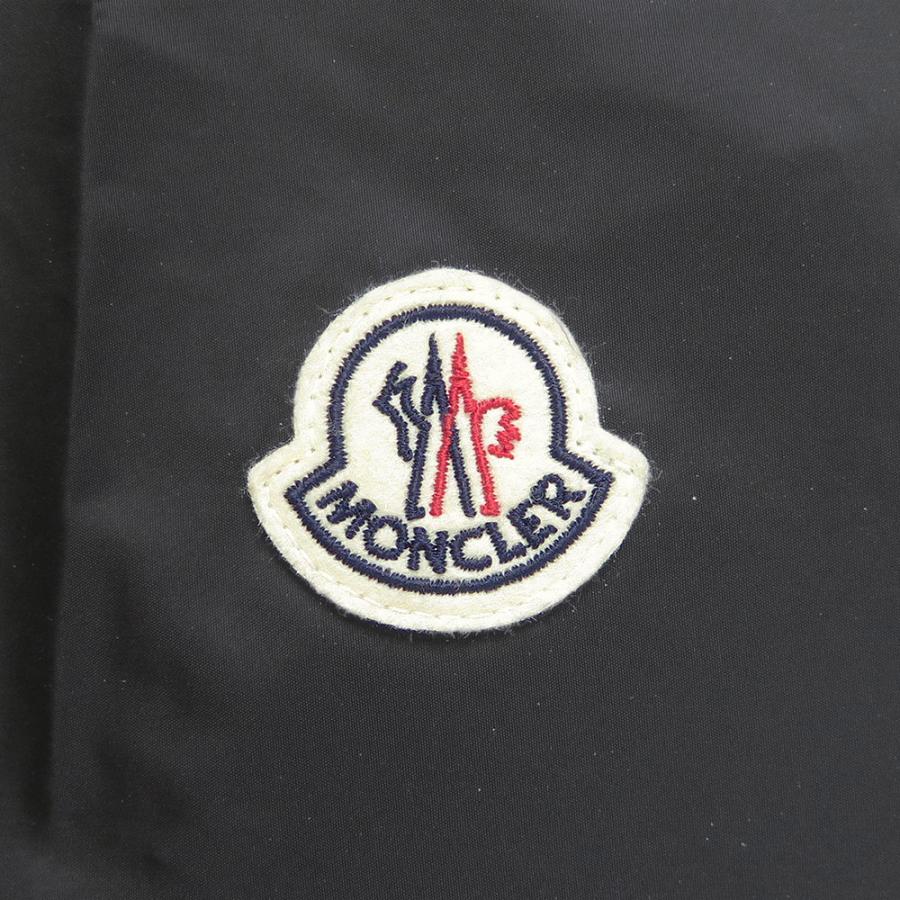 モンクレール MONCLER ジャケット メンズ REPPE 1A00161 68352 999 ウインドブレーカー レインコート トリコロール エンボスロゴ ブラック 2026年春夏新作の画像